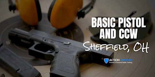 Imagem principal do evento Basic Pistol | Multi-State CCW -  Sheffield, OH