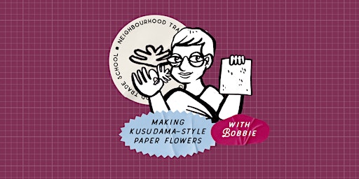 Paper Flower Making: Kusudama Style with Bobbie primary image