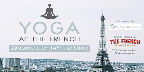 Brunch & Burn: Yoga at The French primary image