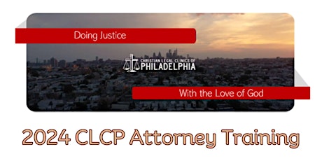 2024 CLCP  Volunteer Attorney Training primary image