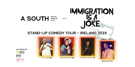 Imagen principal de Immigration Is A Joke - Stand-Up Comedy Show (Finale) | Dublin