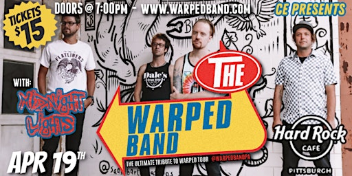 Image principale de Emo Night w/ The Warped Band