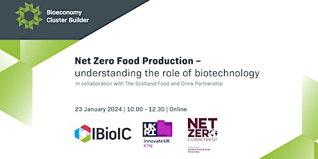 Hauptbild für Net Zero Food Production  – understanding the role of biotechnology