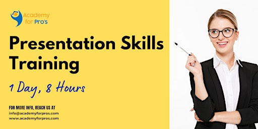 Hauptbild für Presentation Skills 1 Day Training in Kitchener