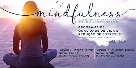 Imagem principal do evento Programa de Qualidade de Vida e Redução do Estresse baseado em Mindfulness
