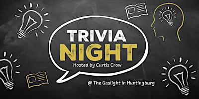 Trivia Night at The Gaslight - May primary image