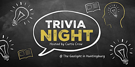 Primaire afbeelding van Trivia Night at The Gaslight - May