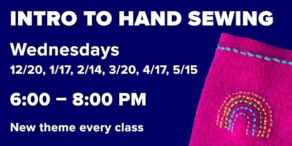 Intro to Hand Sewing