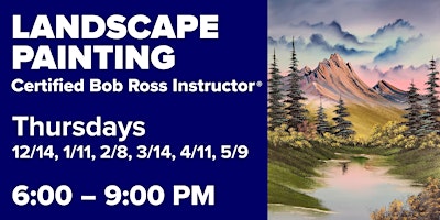 Hauptbild für Landscape Painting with Certified Bob Ross Instructor® Wes Day