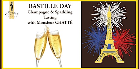 Bastille Day - Champagne & Crémant tasting with Monsieur CHATTÉ primary image