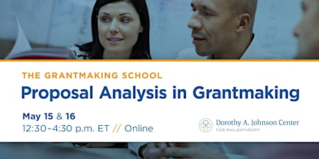 Proposal Analysis in Grantmaking