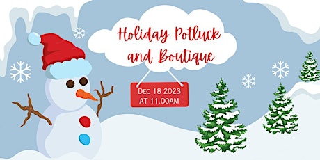 All Club Holiday Potluck and Boutique primary image