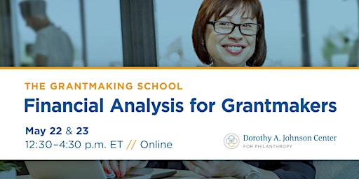 Financial Analysis for Grantmakers primary image