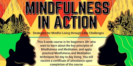 Mindfulness in Action 5-Week Online Master-Course (AM or PM Options) primary image