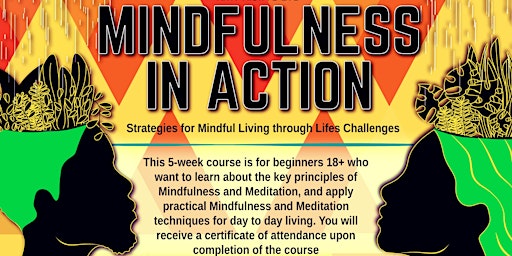 Hauptbild für Mindfulness in Action 5-Week Online Master-Course (AM or PM Options)