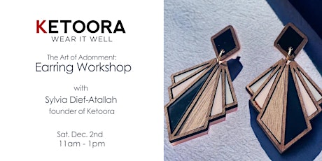 The Art of Adornment: Earring Workshop with Ketoora primary image