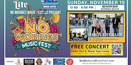 FREE No Worries Music Fest - November 2023 primary image