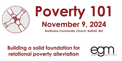 Primaire afbeelding van Everett Gospel Mission Poverty 101 Class @ Northview Community Church