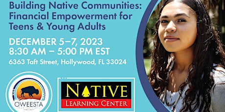 Building Native Communities: Financial Empowerment for Teens & Young Adults primary image