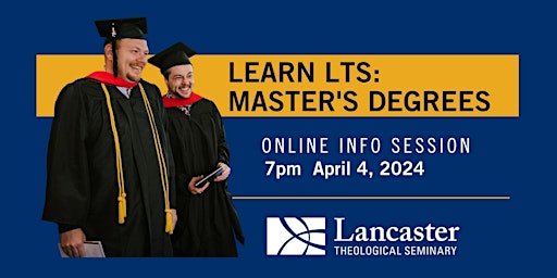 Imagen principal de Learn LTS:  Master's Degrees