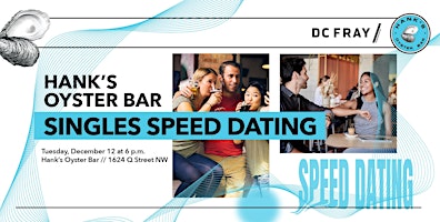 Hank's Oyster Bar Series: Singles Speed Dating primary image
