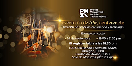 Image principale de Evento Fin de Año PMI México