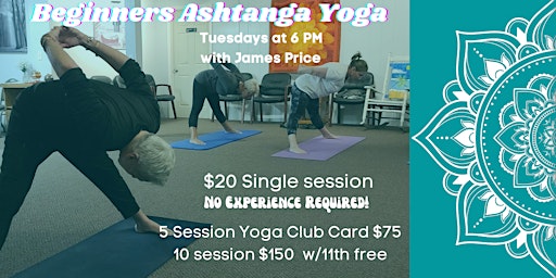 Beginners Ashtanga Yoga Class primary image