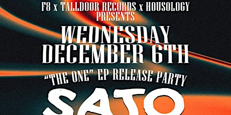 F8, Talldoor Records and Housology present The One EP Release Party primary image