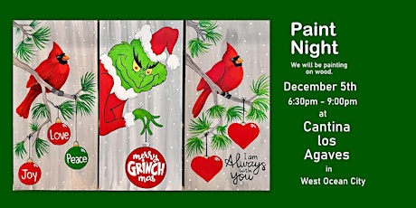 Paint Night at the  Cantina los Agaves in West Ocean City primary image