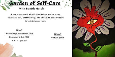 Imagen principal de Self-Care Workshops: Garden of Self-Care