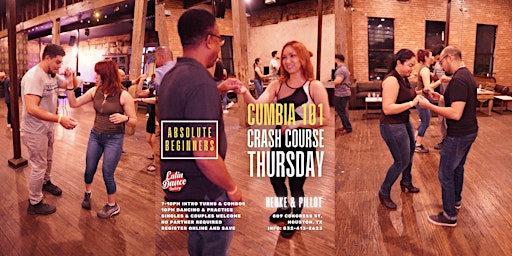 Cumbia 101 Crash Course for Beginners @ Henke. Thursday 04/04 primary image