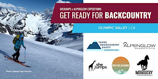 Imagen principal de SheJumps x Alpenglow Expeditions | Get Ready for Backcountry | CA