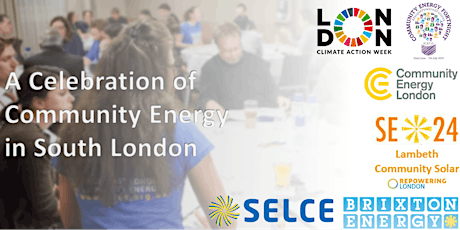 A celebration of Community Energy in South London-one solution for the Climate Emergency primary image