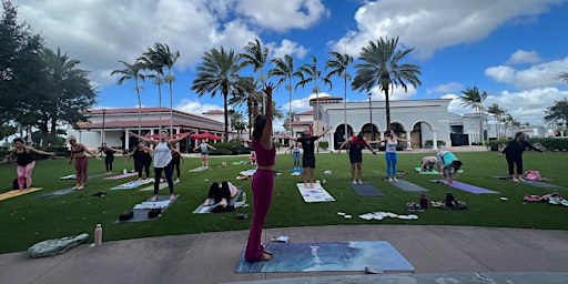 Yoga on the Green at Delray Marketplace