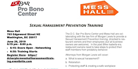 Sexual Harassment Prevention Training  primary image