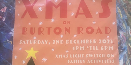 Creating Christmas on Burton Road - Free Window Painting Class primary image