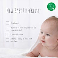 Image principale de Parent and baby first aid