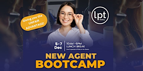 LPT REALTY NEW AGENT BOOTCAMP primary image