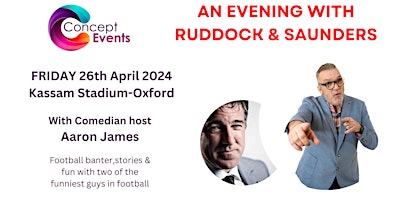 Primaire afbeelding van An Evening with Ruddock &  Saunders