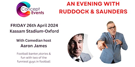 An Evening with Ruddock &  Saunders