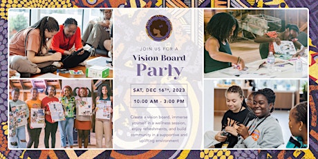 Empowered Black Girl Vision Board Party primary image