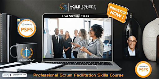 Imagen principal de 2-Day | Professional Scrum Facilitation Skills  - Certification Course