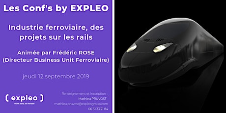Image principale de Les Conf' By EXPLEO : Industrie ferroviaire, des projets sur les rails