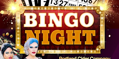 Primaire afbeelding van Drag Bingo @ Portland Cider Company