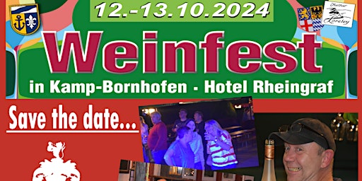 Imagem principal do evento Mittelrhein Weinfest Kamp-Bornhofen 2024