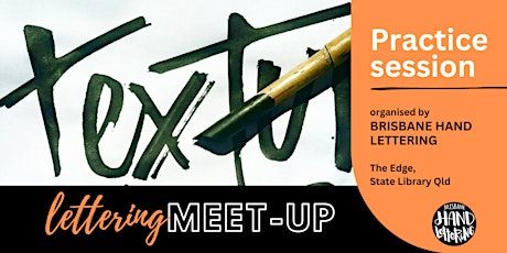Bamboo Balsa Calligraphy Meet-up | Brisbane Hand Lettering  primärbild