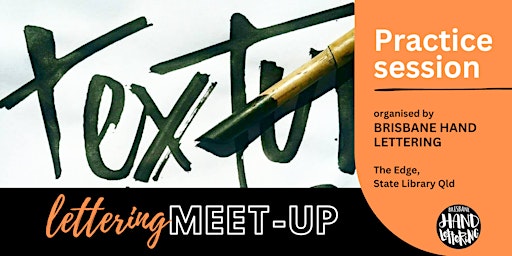 Bamboo Balsa Calligraphy Meet-up | Brisbane Hand Lettering primary image