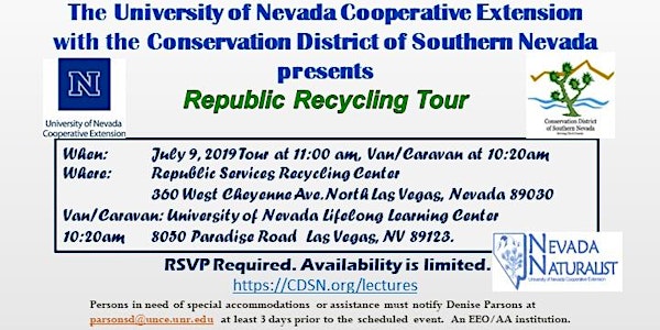 Republic Services Recycling Tour