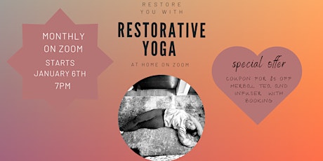 Monthly Restorative Yoga Retreat at Home with Michelle