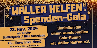 Imagem principal do evento Wäller Helfen Weihnachts - Spenden Gala 2024